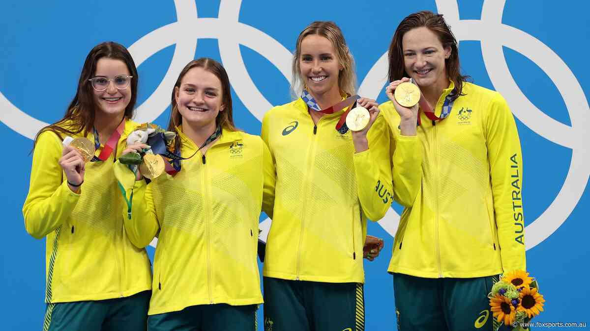 Australian Olympic gold medallist announces swimming retirement at age 22