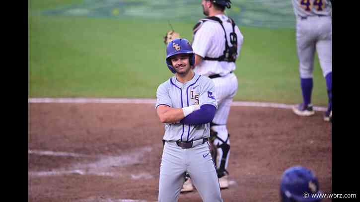 LSU baseball defeats South Carolina after late-inning heroics; Tigers play in SEC Tournament Semifinals on Saturday