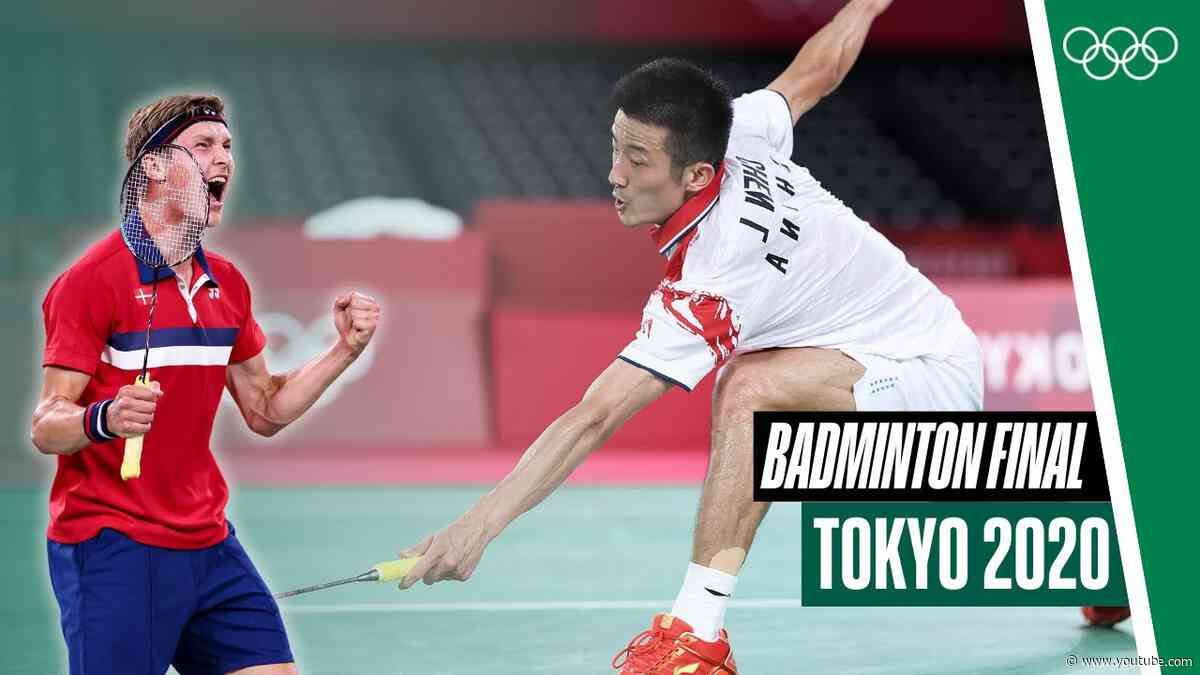 🇨🇳🆚🇩🇰 Men's Singles Badminton final at Tokyo 2020 | Condensed Finals