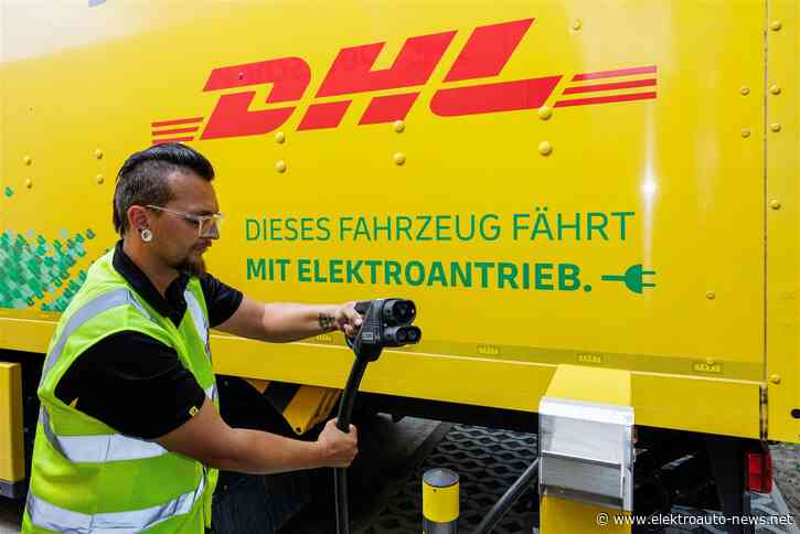 Eon baut bei DHL Schnelllader für Elektro-Lkw auf