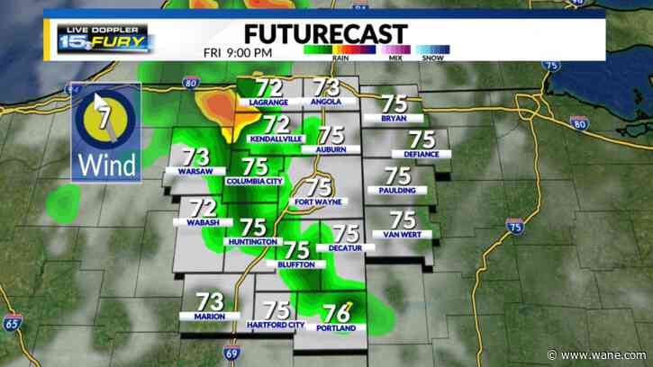 Rain and storm chances return for the weekend