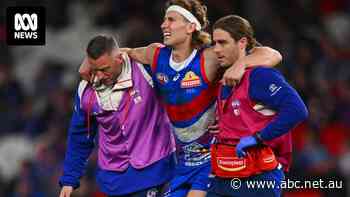 Western Bulldogs confirm Aaron Naughton avoided dreaded ACL injury in loss to Sydney