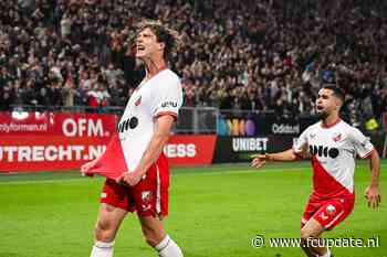 FC Utrecht wint van Sparta en is finalist in de play-offs voor Europees voetbal