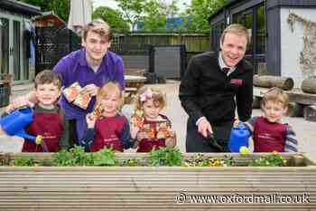 Faringdon nursery marks National Children's Gardening Week