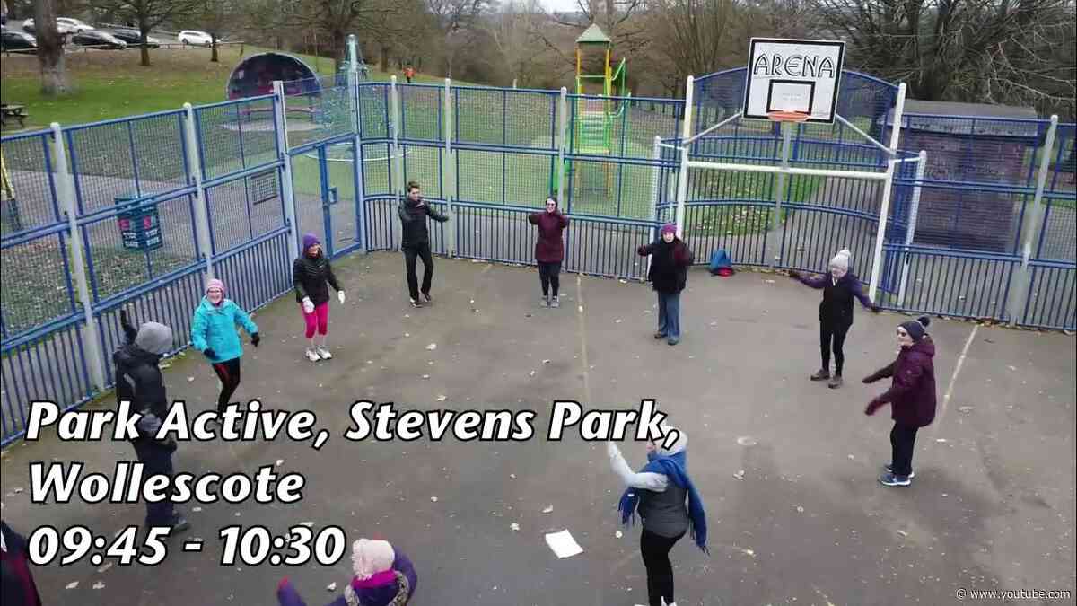 Park Active exercise session at Stevens Park in Wollescote