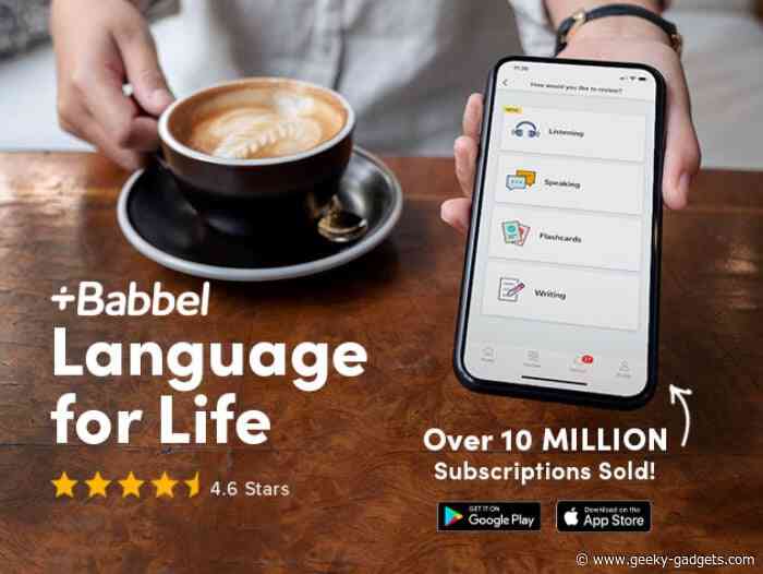 Deals: Unlock the world with the power of language: Babbel Lifetime Subscription