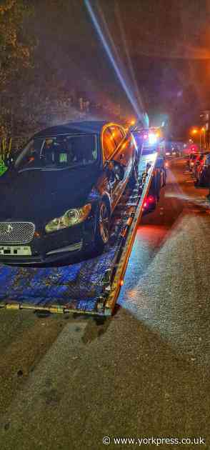 Jaguar driver arrested after Scarborough hit and run crash