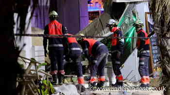 Rescuers hunt for survivors under rubble after Majorca restaurant collapse kills four