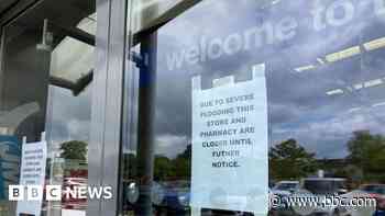 'Severe flooding' closes Boots pharmacy