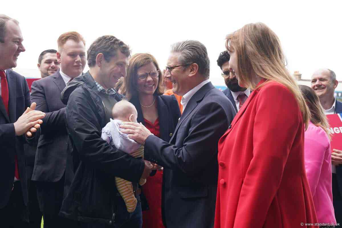 In Pictures: Babies and brewery mark first day on campaign trail