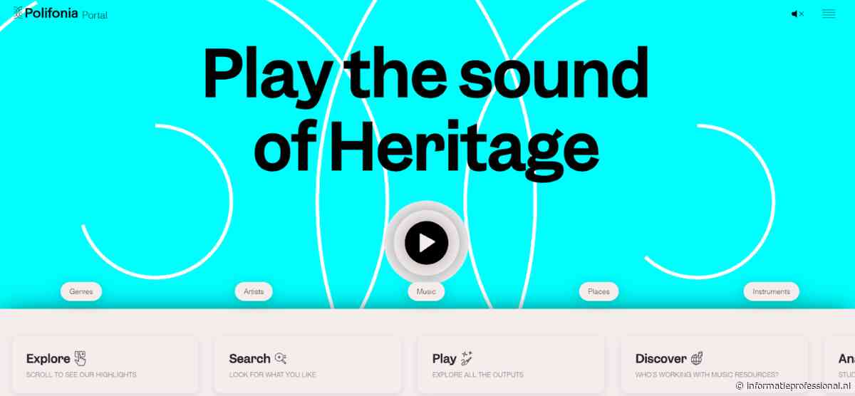 Polifonia Web Portal gelanceerd voor het ontdekken van het Europese muzikale erfgoed