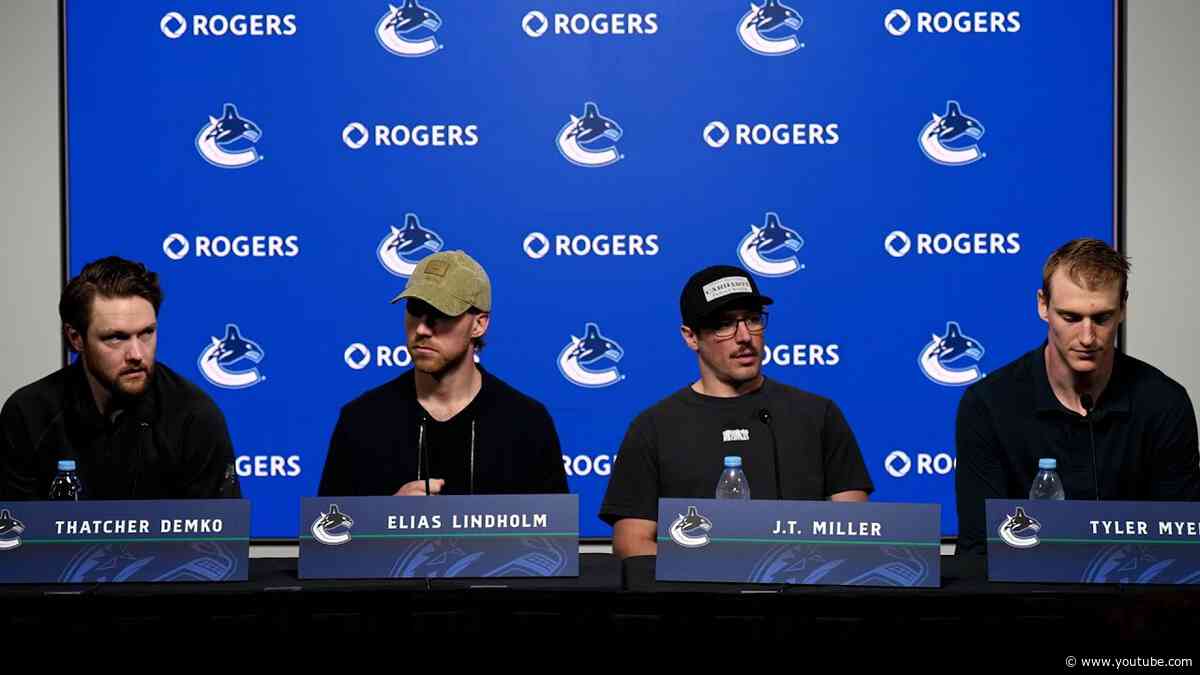 Demko, Lindholm, Miller and Myers - Year End Media Availability 2023-2024