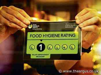 Worthing takeaway given low food hygiene score