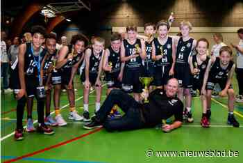 U12 van Basket Blankenberge kroont zich tot West-Vlaams kampioen