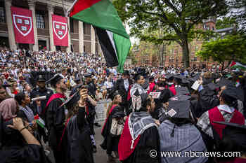 Hundreds walk out of Harvard College graduation; UCLA contends with new protest