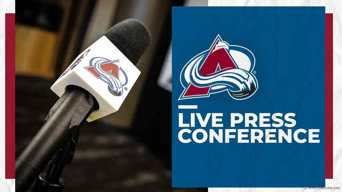 Colorado Avalanche Press Conference (May 23, 2024)