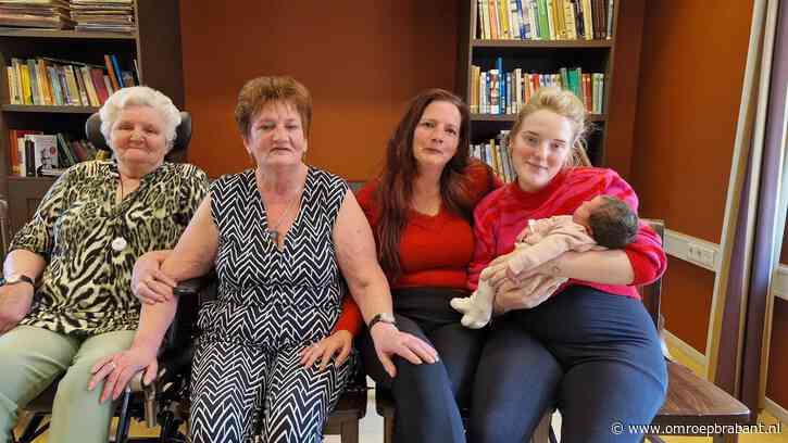 Baby Emily heeft drie oma's: 'Zesde generatie moet nog wel lukken'