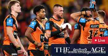 NRL round 12 LIVE: Cowboys in control against Tigers after early try blitz