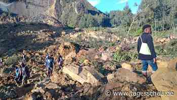 Erdrutsch begräbt mehrere Dörfer in Papua-Neuguinea