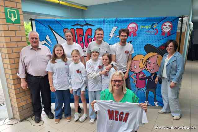 Kinderen sluiten Mega-project af met veilige en gezonde kinderfuif