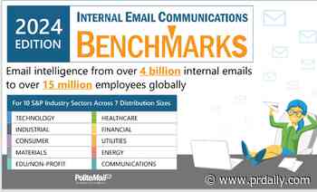 Internal Email Communications Benchmarks 2024 from PoliteMail