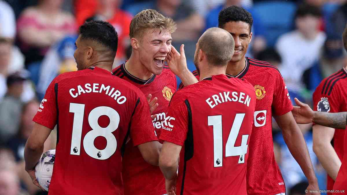 Just TWO Man United players make the cut for SofaScore's combined FA Cup Final XI... but which big name Man City star MISSES OUT on a place in the starting line-up?