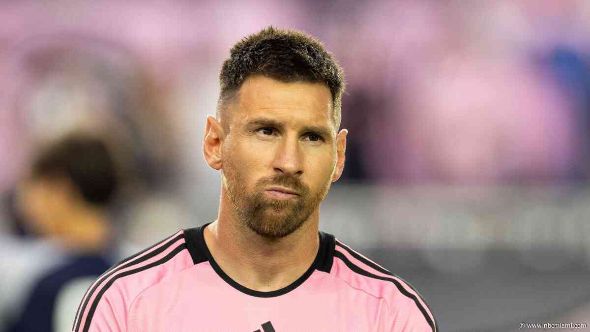 Vancouver Whitecaps tell fans Lionel Messi is not expected to play when Inter Miami visits Saturday