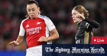 LIVE updates: All three Aussies start for Gunners in clash with A-League All Stars Women