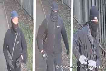 Police release CCTV images as Metro trains spray-painted in South Shields Nexus training centre burglary