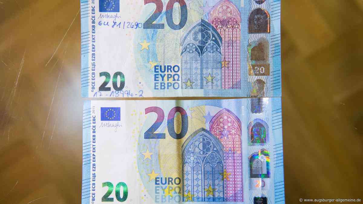 Vorsicht: Polizei warnt vor gefälschten 20-Euro-Scheinen in Augsburg