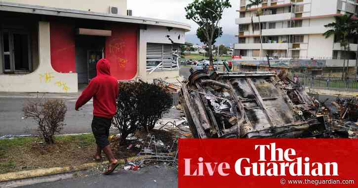 New Caledonia unrest continues as police shoot dead man – latest updates