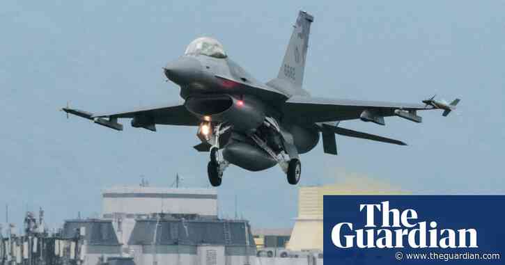 Taiwan deploys jets to monitor Chinese drills around island – video