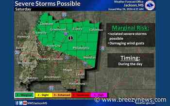 Weekend Storms Possible in This Area