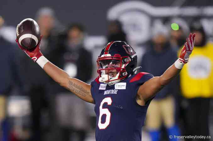 Grey Cup hero Tyson Philpot sees opportunity to be top receiver with Alouettes