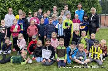 40 Kinder bei Tennis-Olympiade in Westenholz dabei