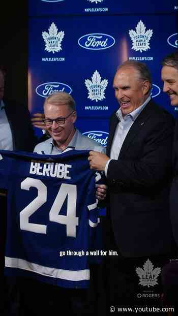 Craig Berube | The Leaf: Blueprint Moment presented by Rogers #nhl #leafsforever