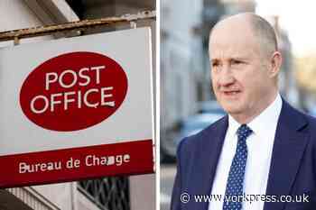 Kevin Hollinrake to quash 700 Post Office convictions