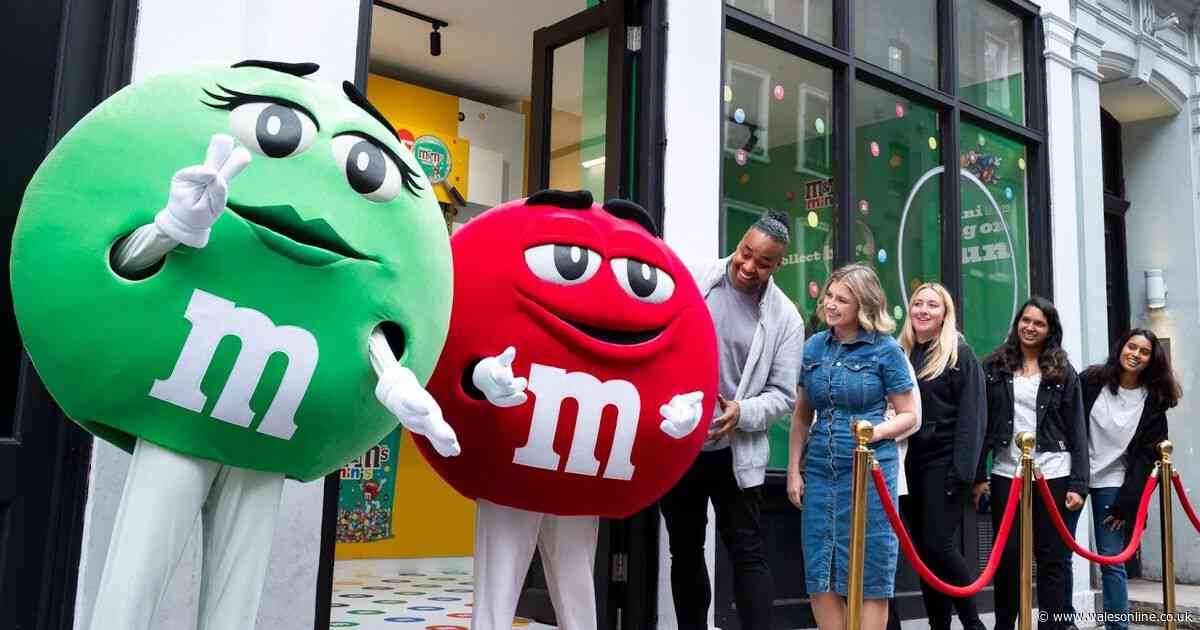 Superfans among first to try new M&Ms as they land in the UK