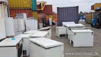 Zoll stoppt Ausfuhr von Kühlschränken am Hamburger Hafen
