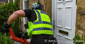 Drugs and weapons seized as 67 arrested in Northumbria Police operation