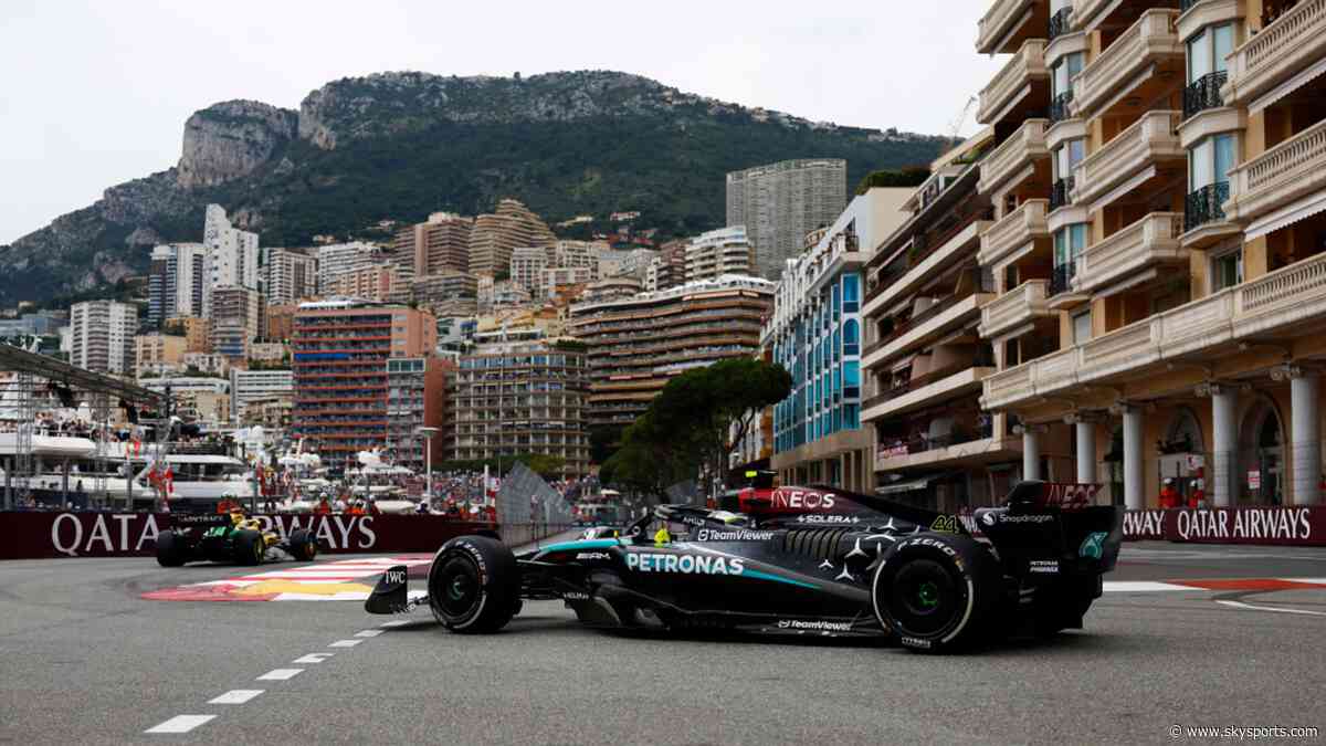 Hamilton tops first Monaco practice as Mercedes show promising pace