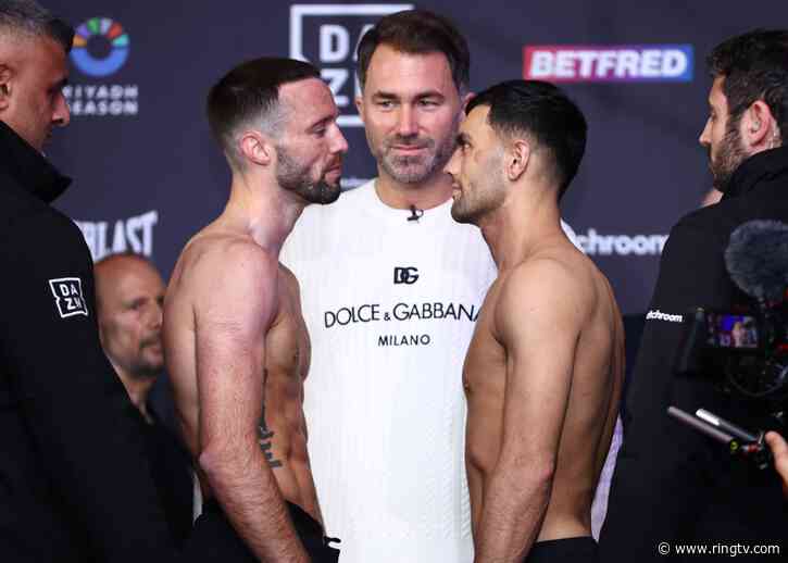 Josh Taylor, Jack Catterall Make Weight Ahead Of Long-Awaited Rematch