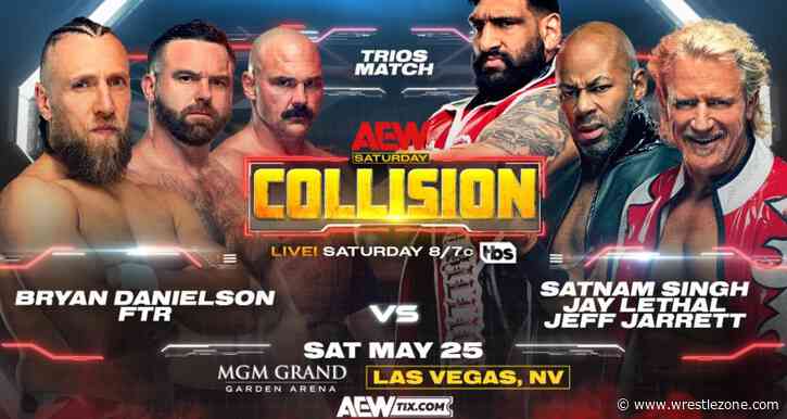 Tony Khan Announces Trios Match For Collision, Pits Danielson vs Jarrett For First Time