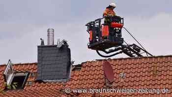 Blitzeinschläge in Braunschweig: Gebäudebrand und Stromausfall