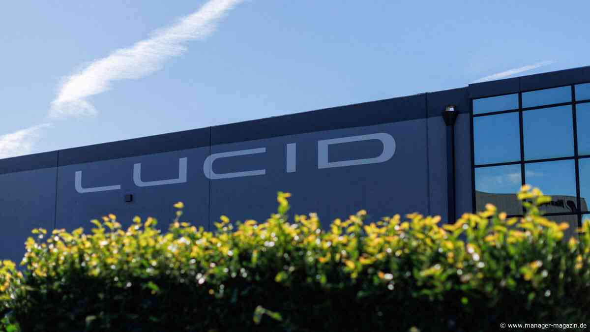 Lucid: Elektroautohersteller baut 400 Stellen ab