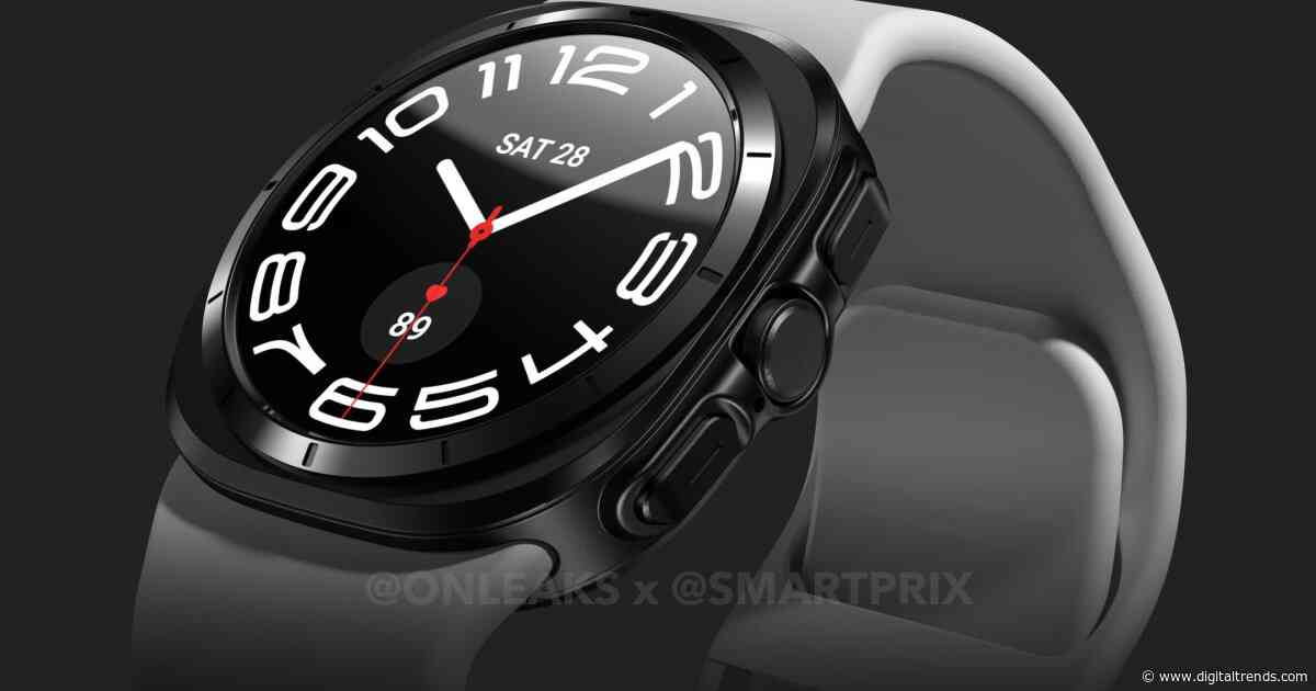 The Samsung Galaxy Watch 7 Ultra leaked, and it looks ridiculous