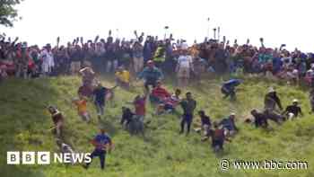 'Cheese rolling is like climbing down a cliff'