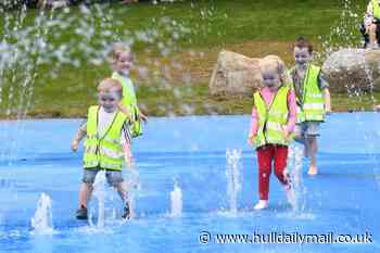 Hull's free splash pads set to reopen for bank holiday weekend
