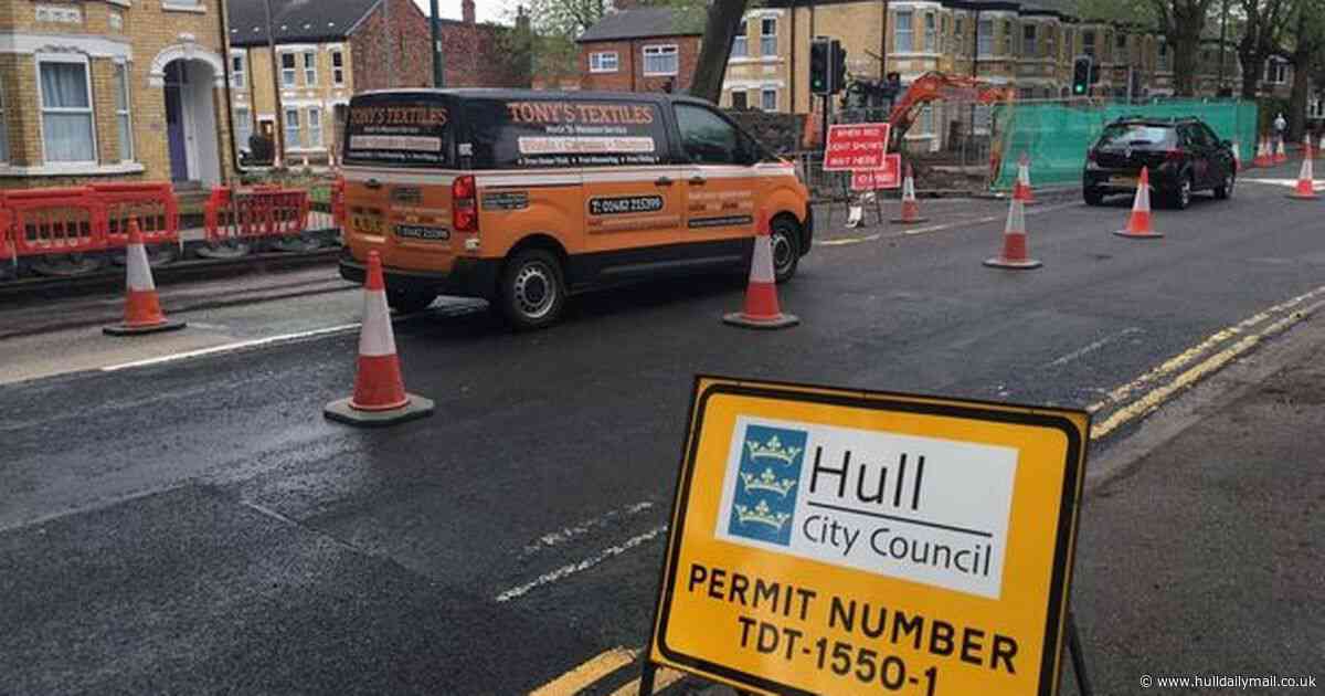 Hull City Council considering 'lane rental' scheme to charge utility companies in bid to reduce roadworks disruption
