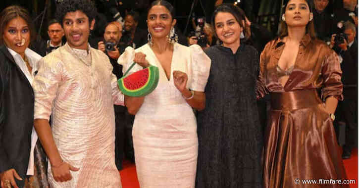 Kani Kusruti shows solidarity with Palestine at Cannes